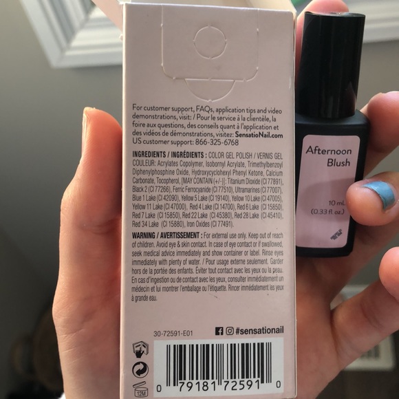 GEL “Afternoon Blush” NAILPOLISH - Picture 3 of 5